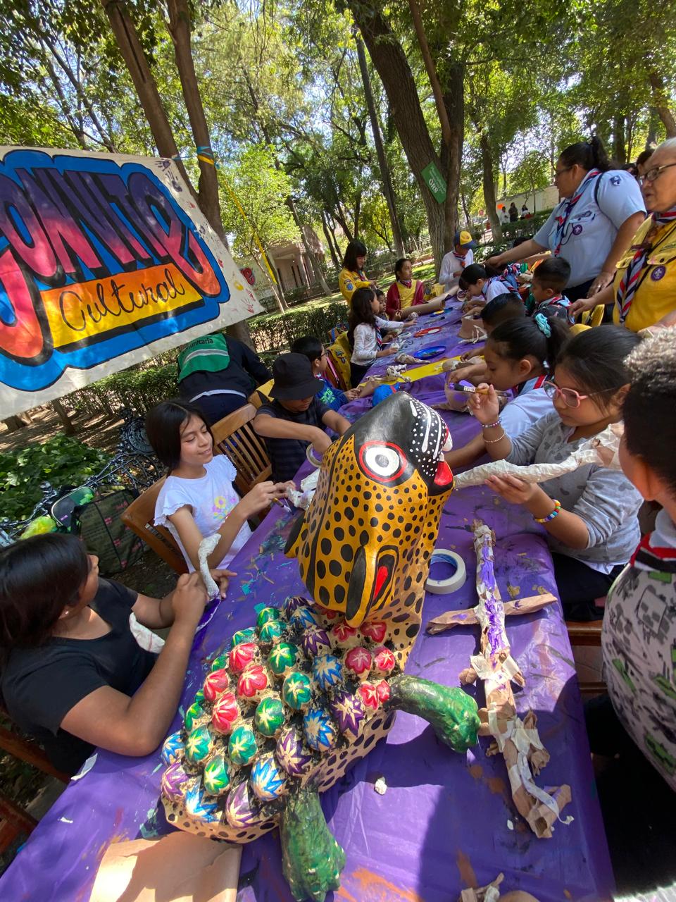 Actividad Cultural Comunitaria: Convite Cultural en la Biblioteca Pública "Prof. Manuel Múzquiz Blanco", Saltillo, Coahuila